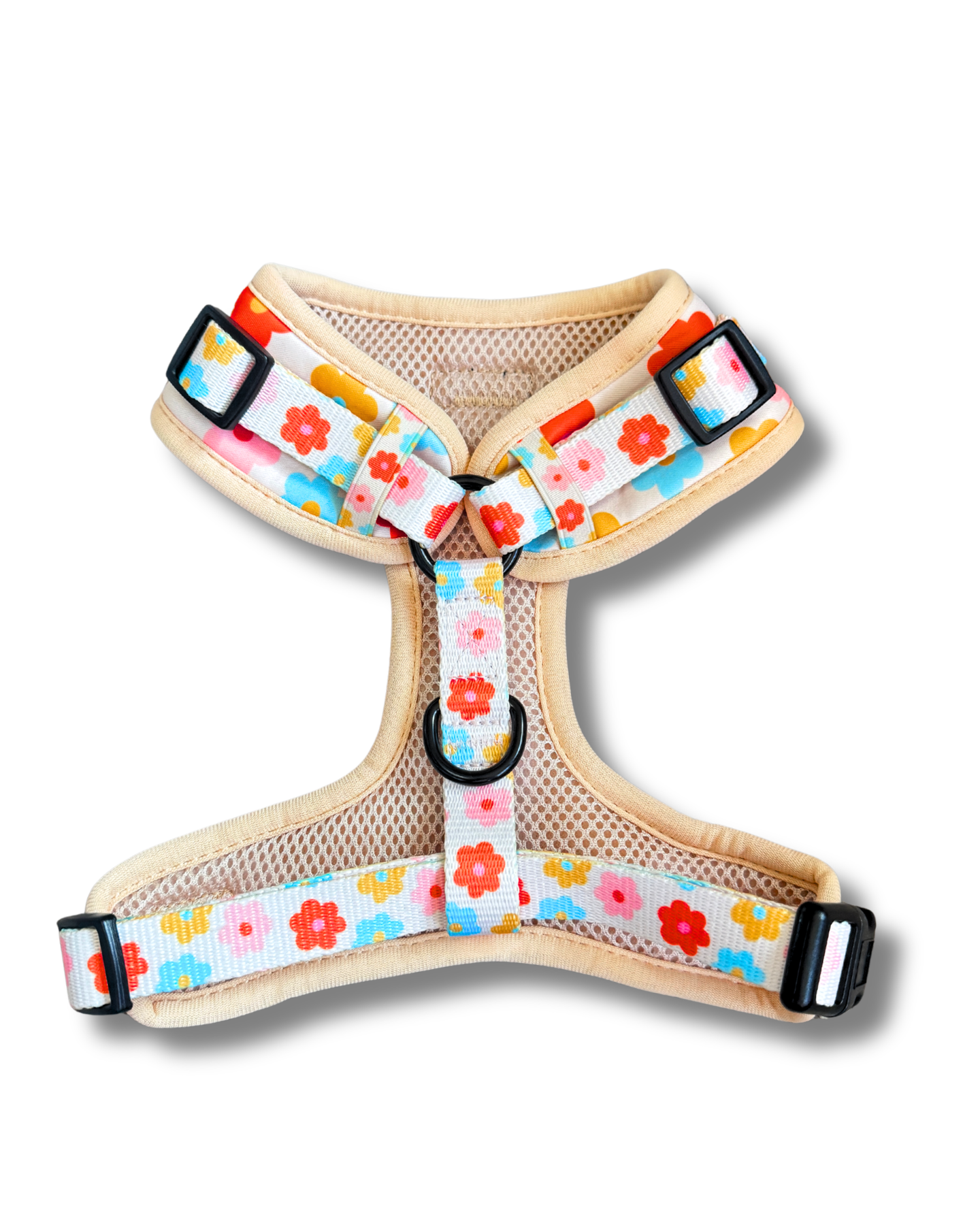 Floral Bloom - Adjustable Dog Harness