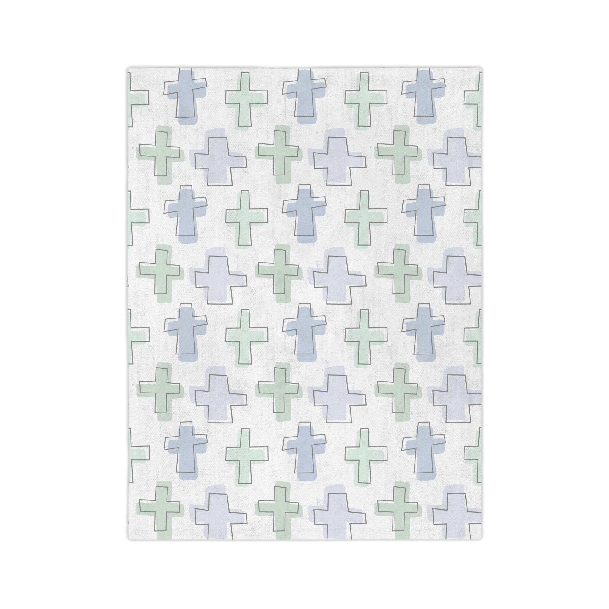 Rooted in Faith Minky Blanket