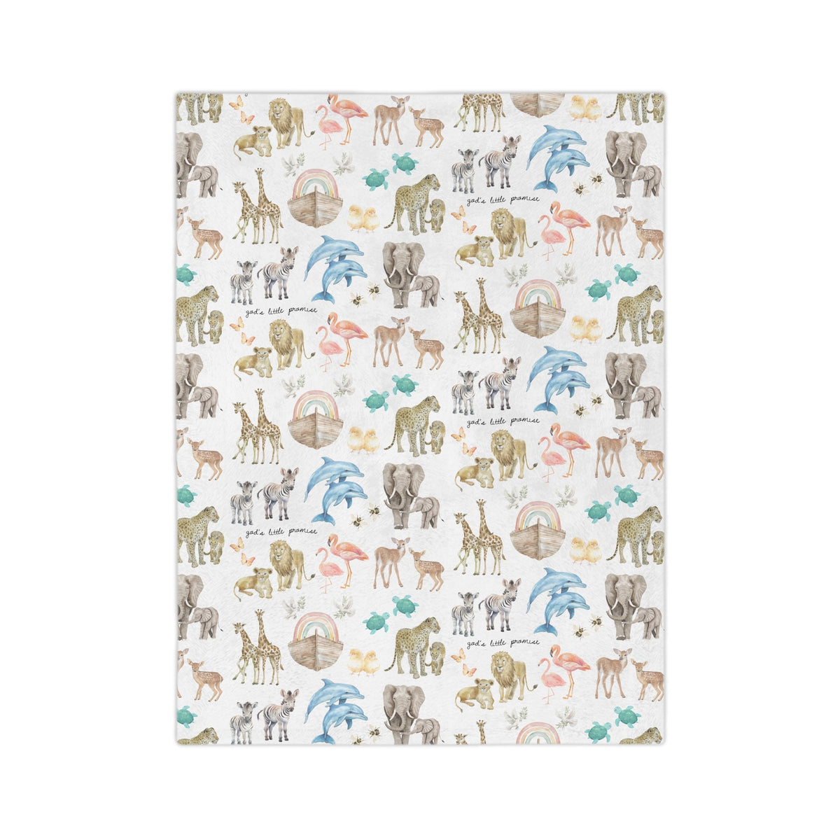 God's Little Promise Minky Blanket