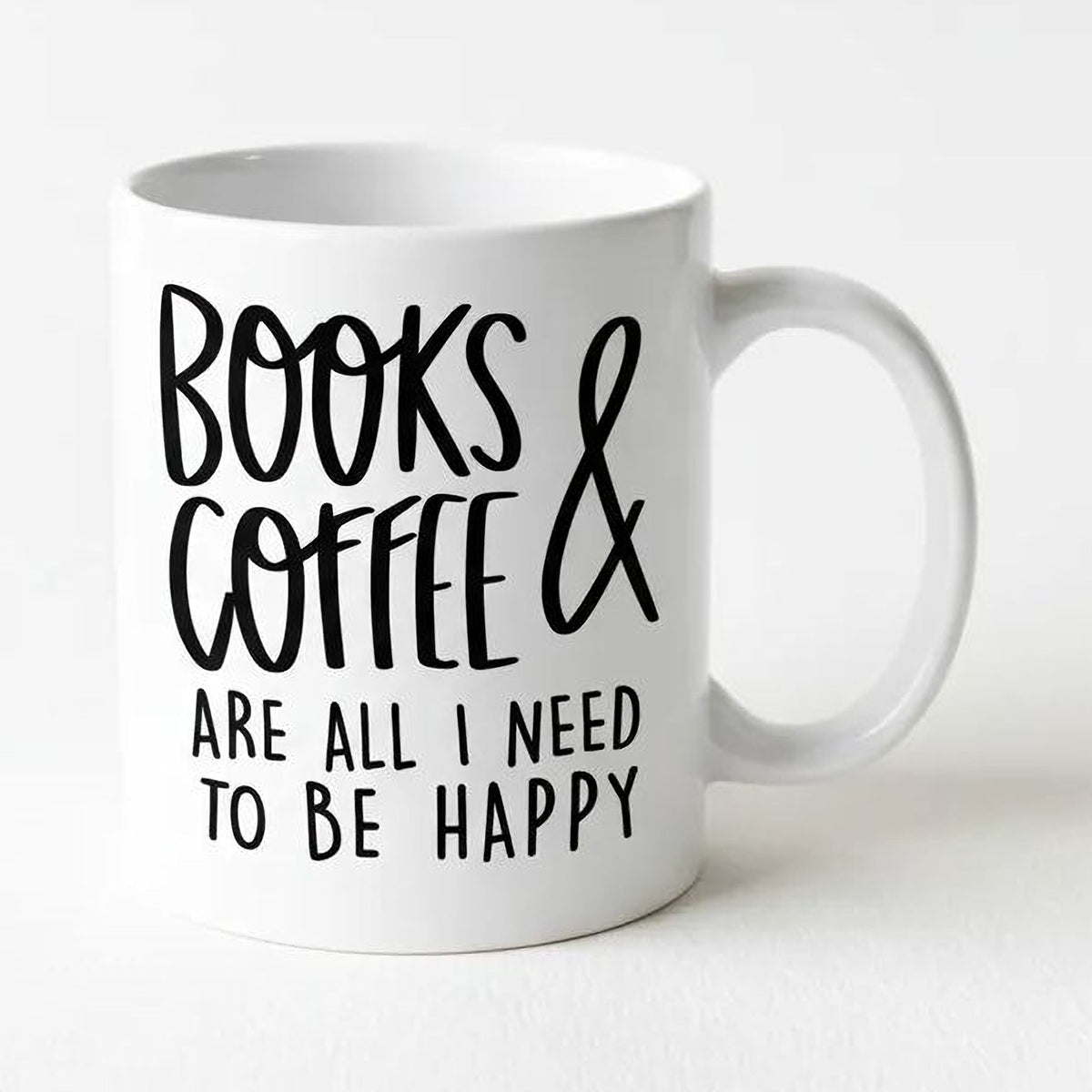 Book Lover Mug - Ceramic Coffee Mug for Book Club Gifts & Reader Gift Ideas 11 oz or 15 oz