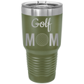 Mom Golf2 30 oz Tumbler | Olive Green