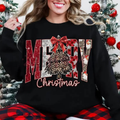 Coquette Merry Christmas Sweatshirt