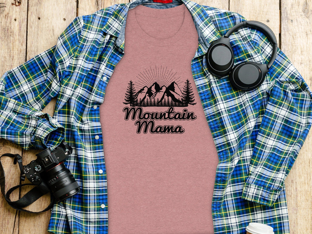 Mountain Mama Adventure Design Ideal Mother's Day T-Shirt