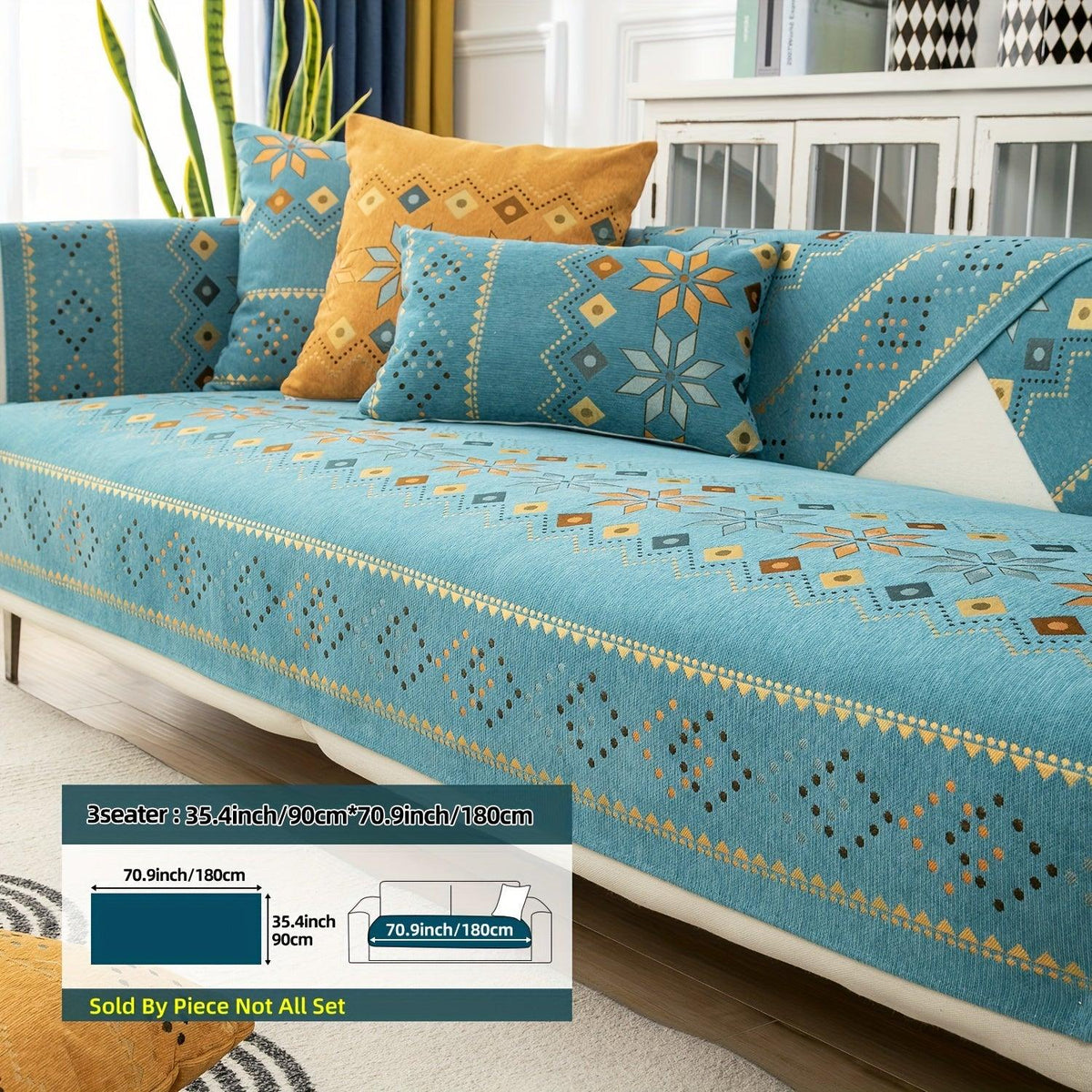 Stylish Bohemian Chenille Slipcovers for Couches