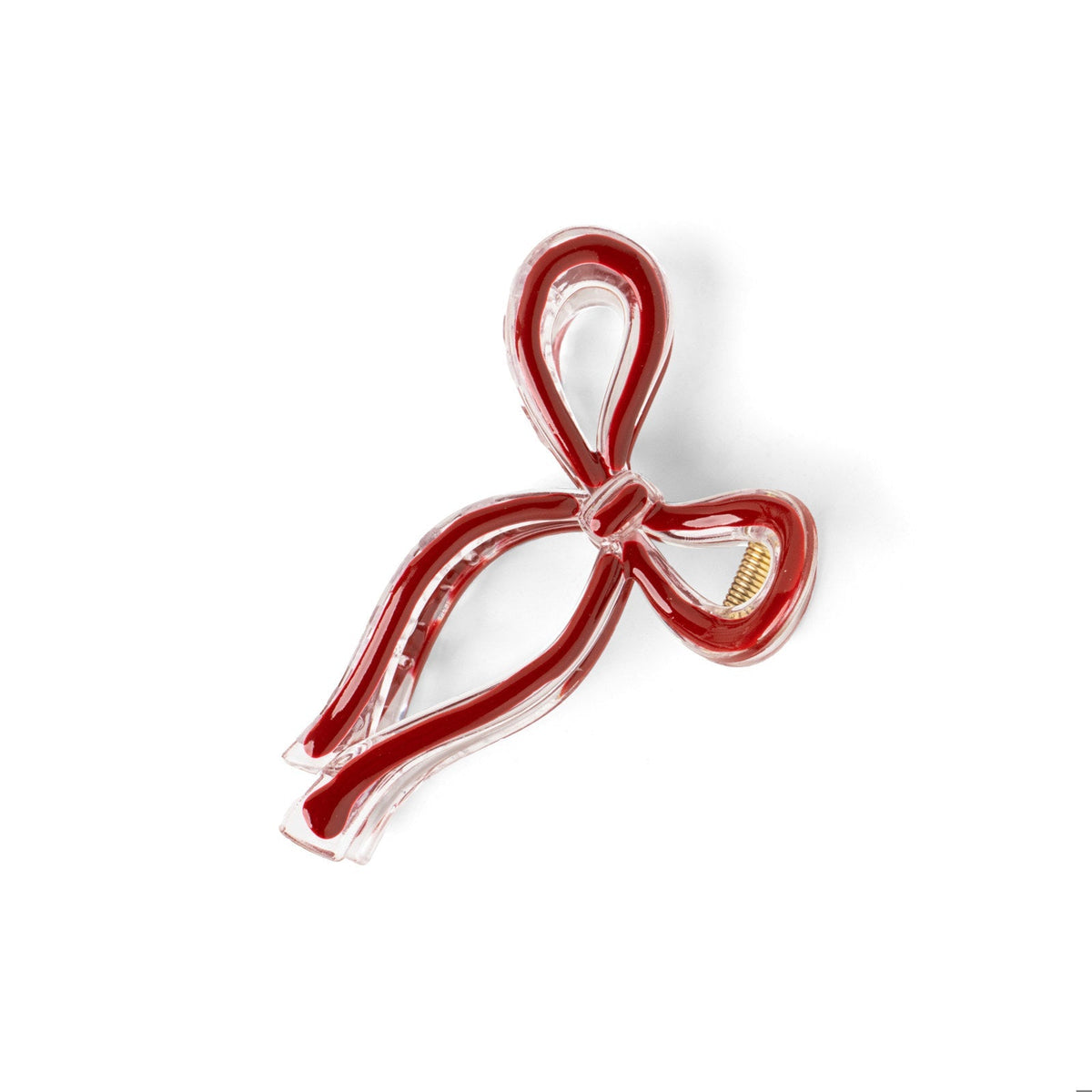 Crush™ Very Demure Bow Hair Clip - Red