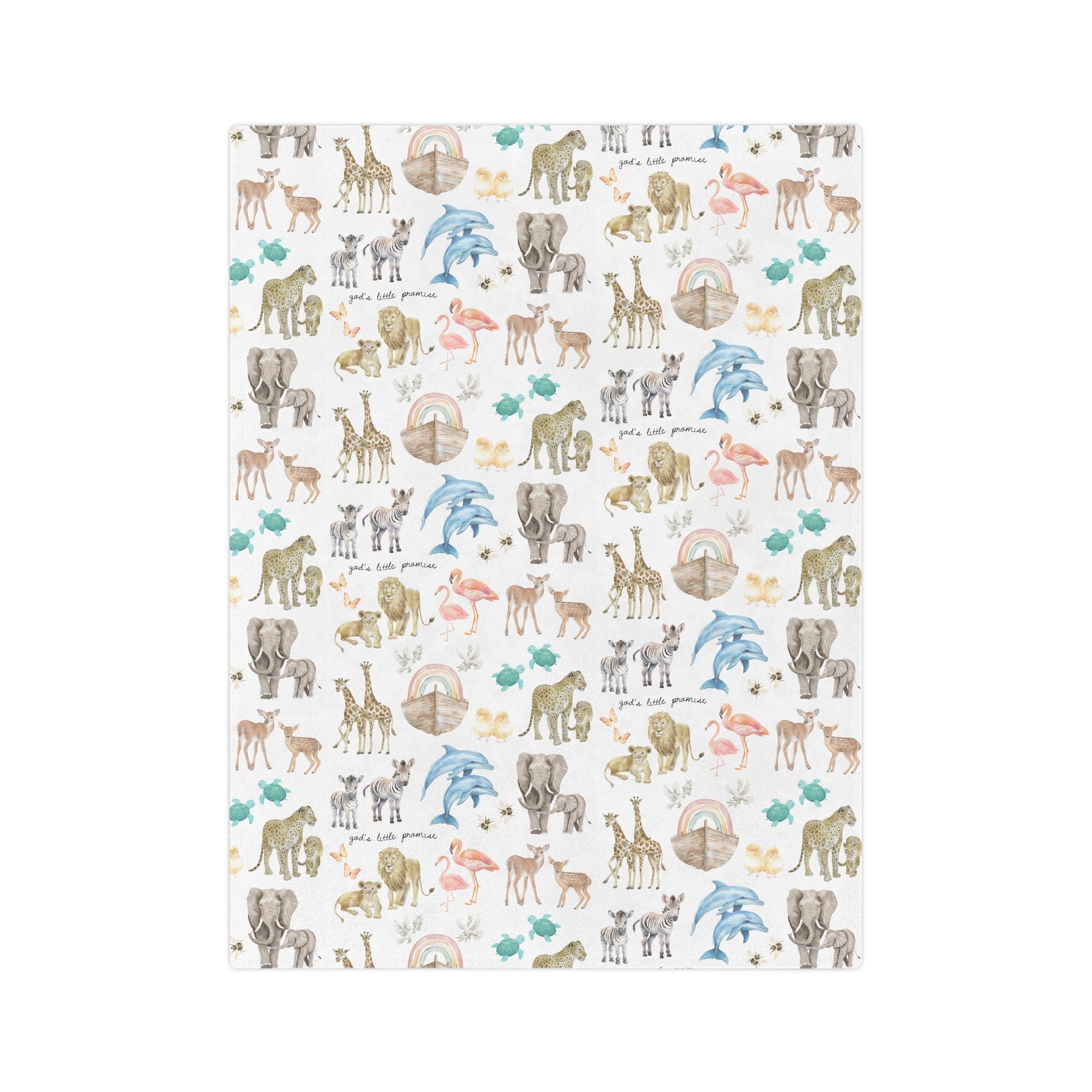 God's Little Promise Minky Blanket