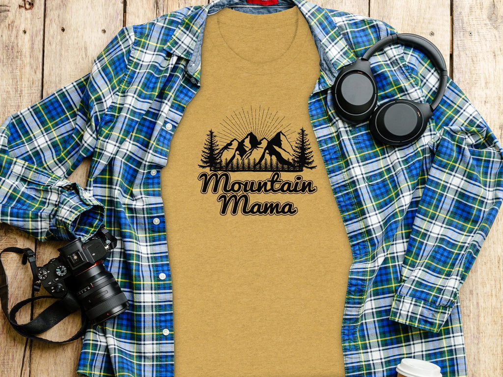 Mountain Mama Adventure Design Ideal Mother's Day T-Shirt