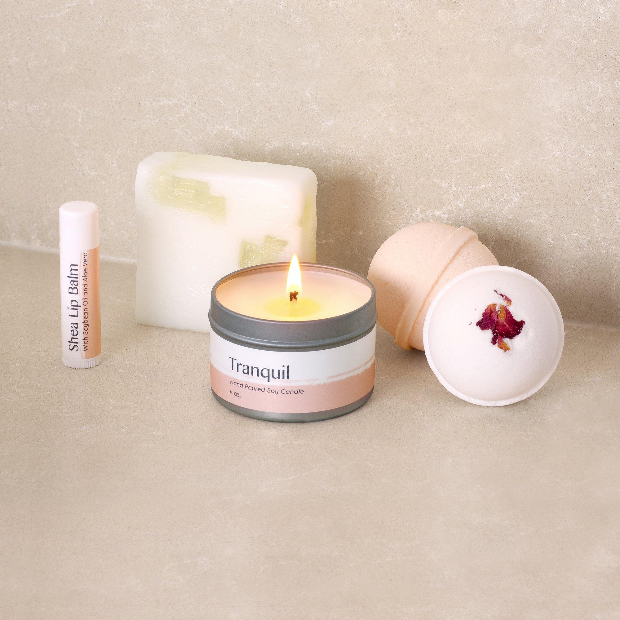 27th Birthday Compass Necklace Spa Gift Box Set