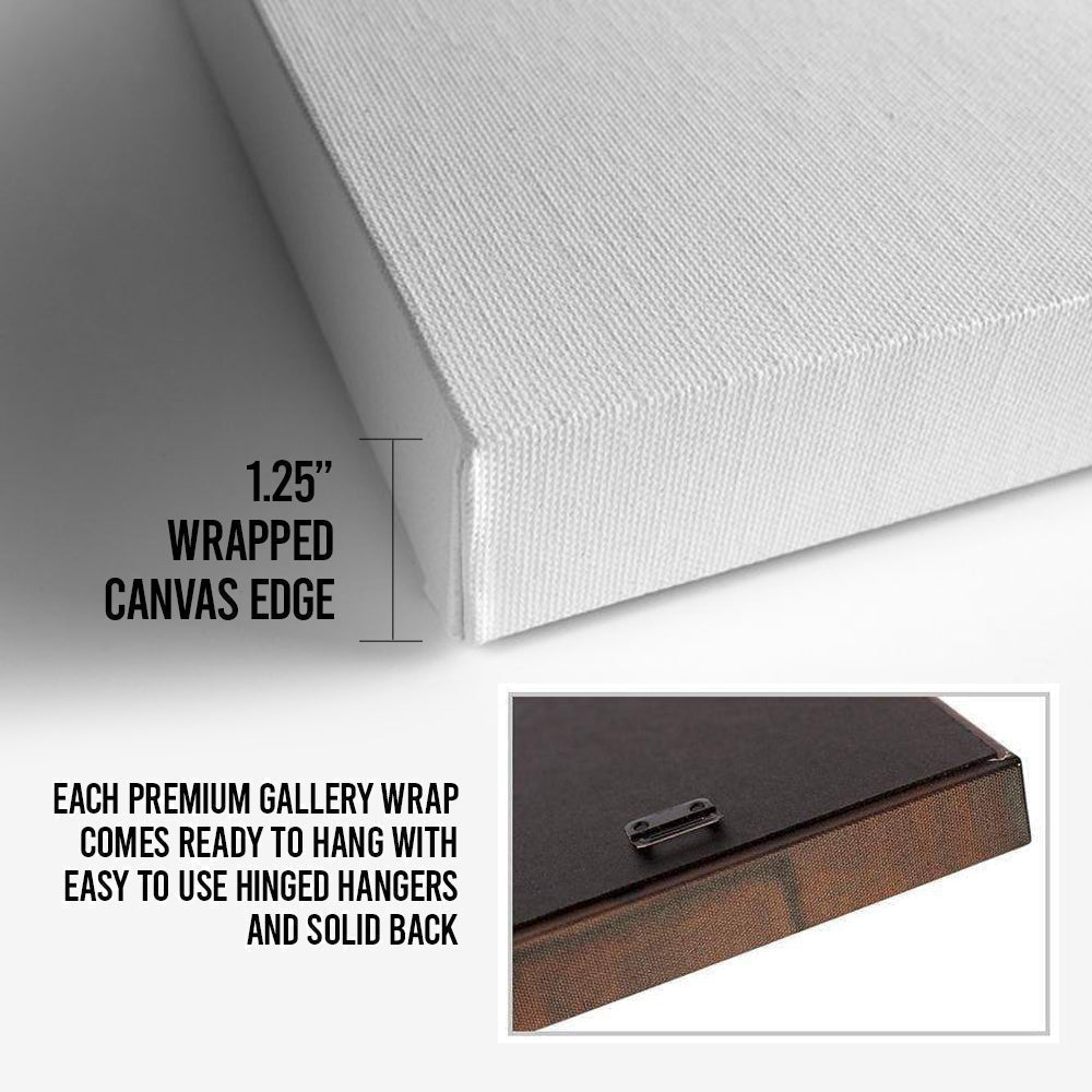 Animals Forest Bear Brown Canvas Wall Art