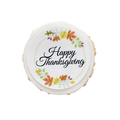 Happy Thanksgiving Message Rice Crispie Treats