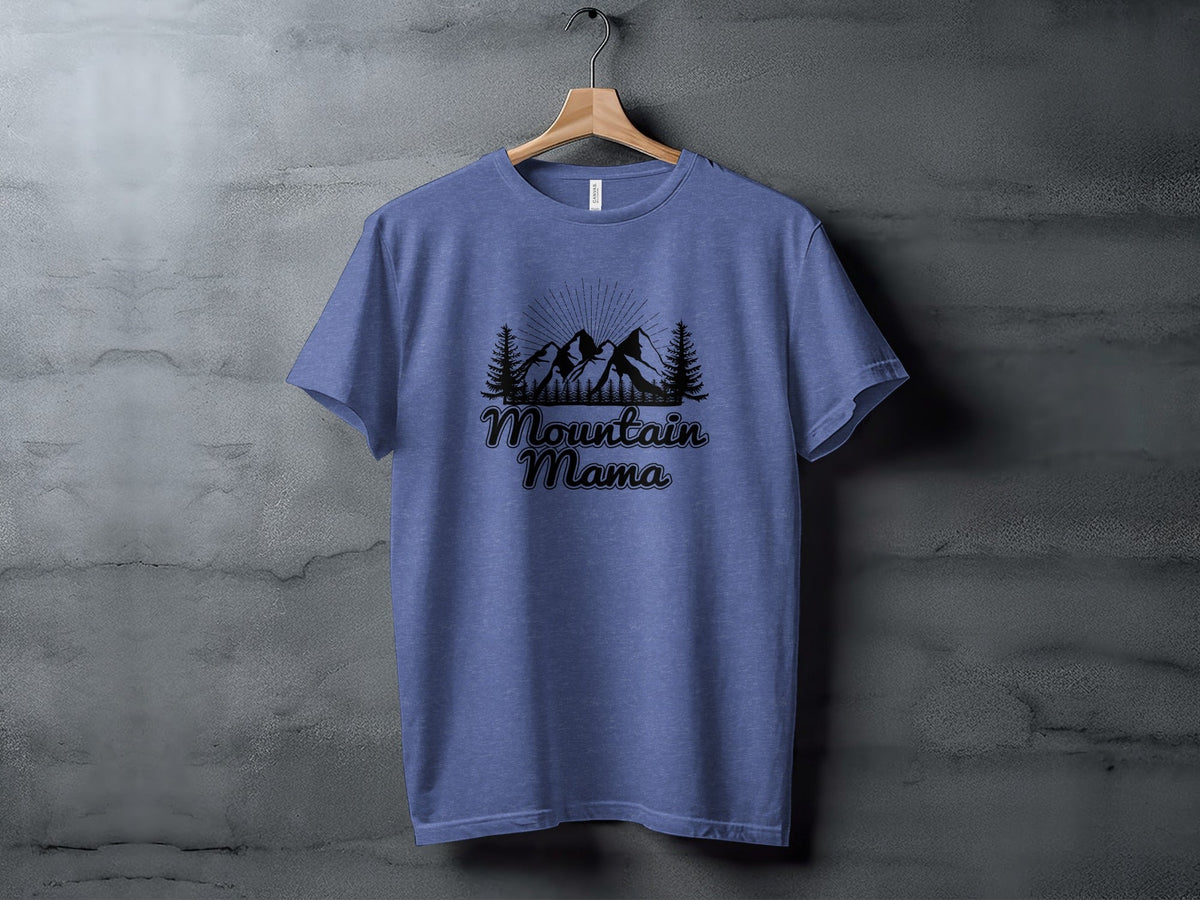 Mountain Mama Adventure Design Ideal Mother's Day T-Shirt