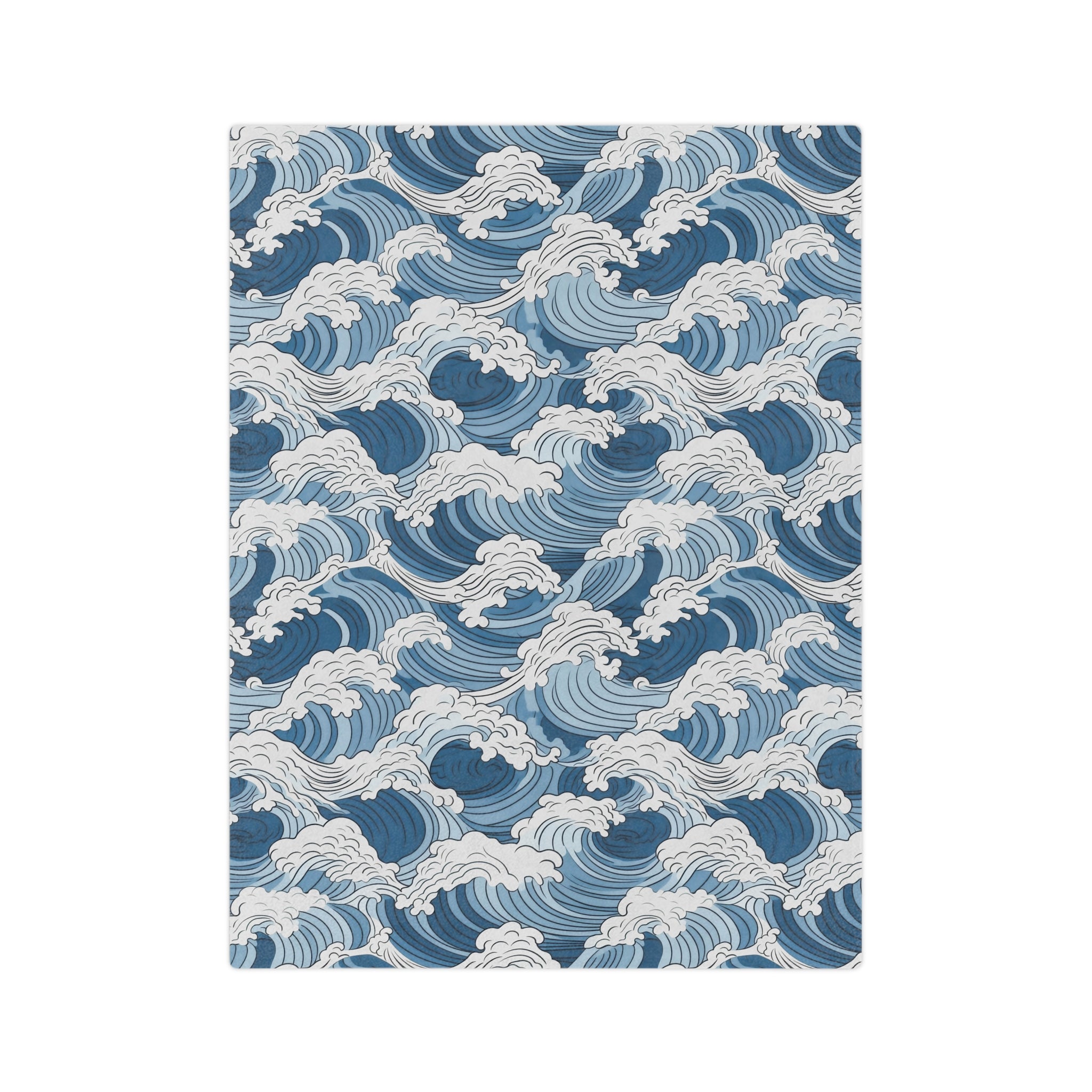 Through The Waters Minky Blanket