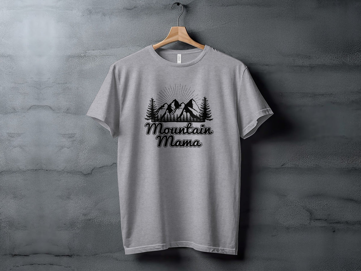 Mountain Mama Adventure Design Ideal Mother's Day T-Shirt