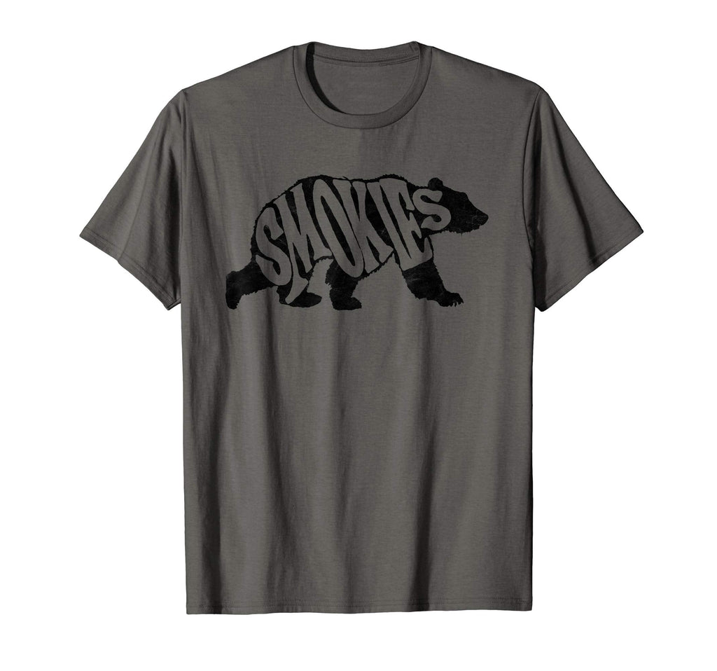 Smokies Great Smoky Mountains Bear T-Shirt - Graphic Print Unisex