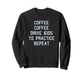 Coffee Mothers Day Soccer Football Sweatshirt - Custom Art Print Unisex