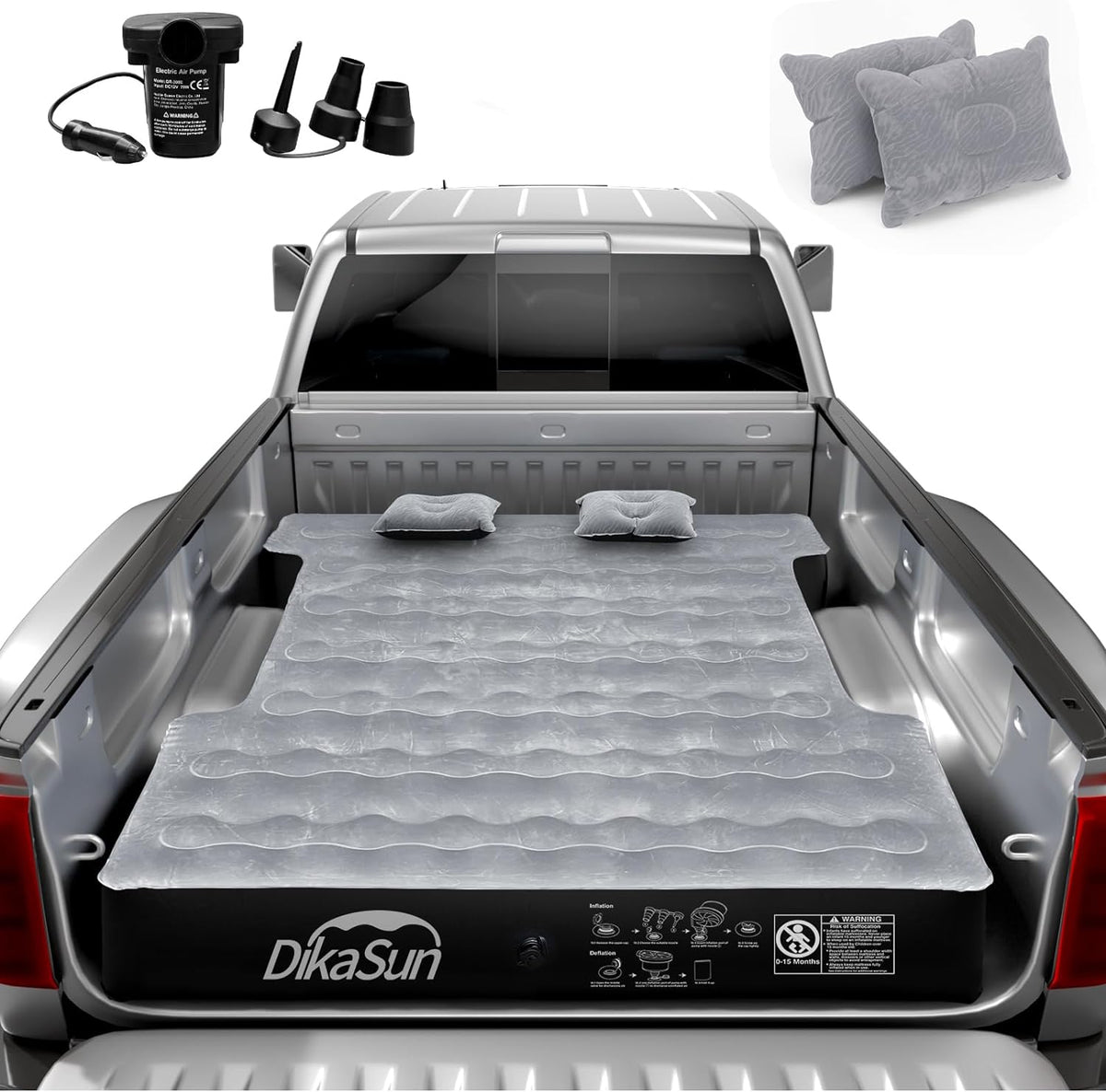 DikaSun Chevrolet 5.5-5.8ft | 6-6.5'  Truck Bed Air Mattress