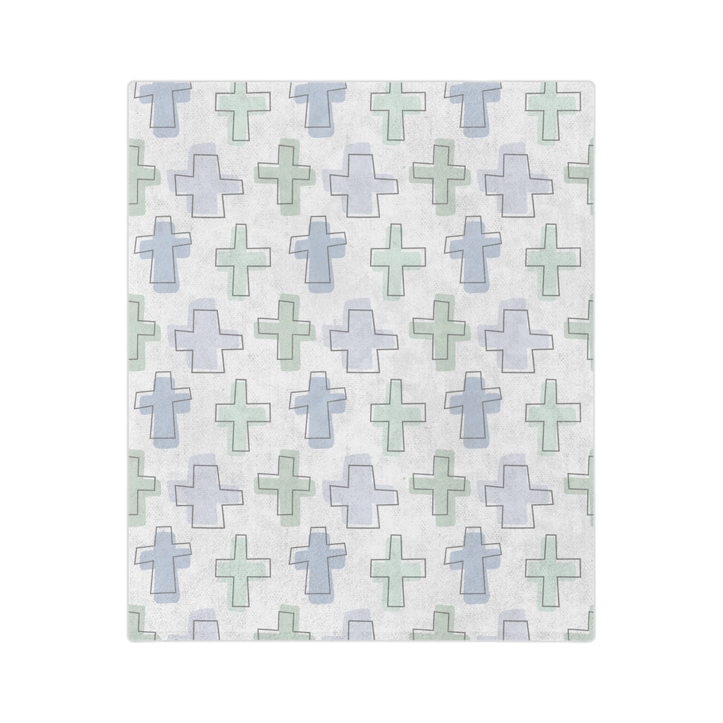 Rooted in Faith Minky Blanket
