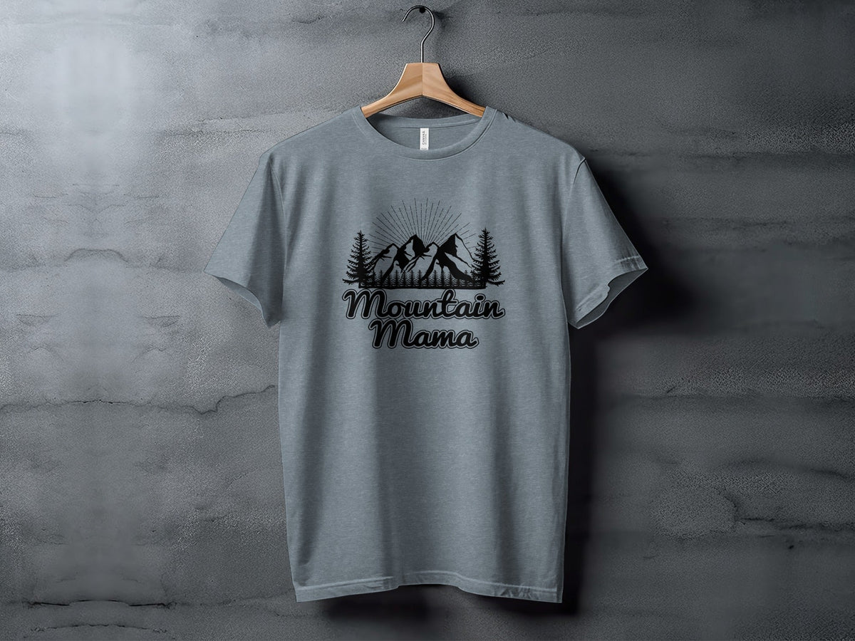 Mountain Mama Adventure Design Ideal Mother's Day T-Shirt