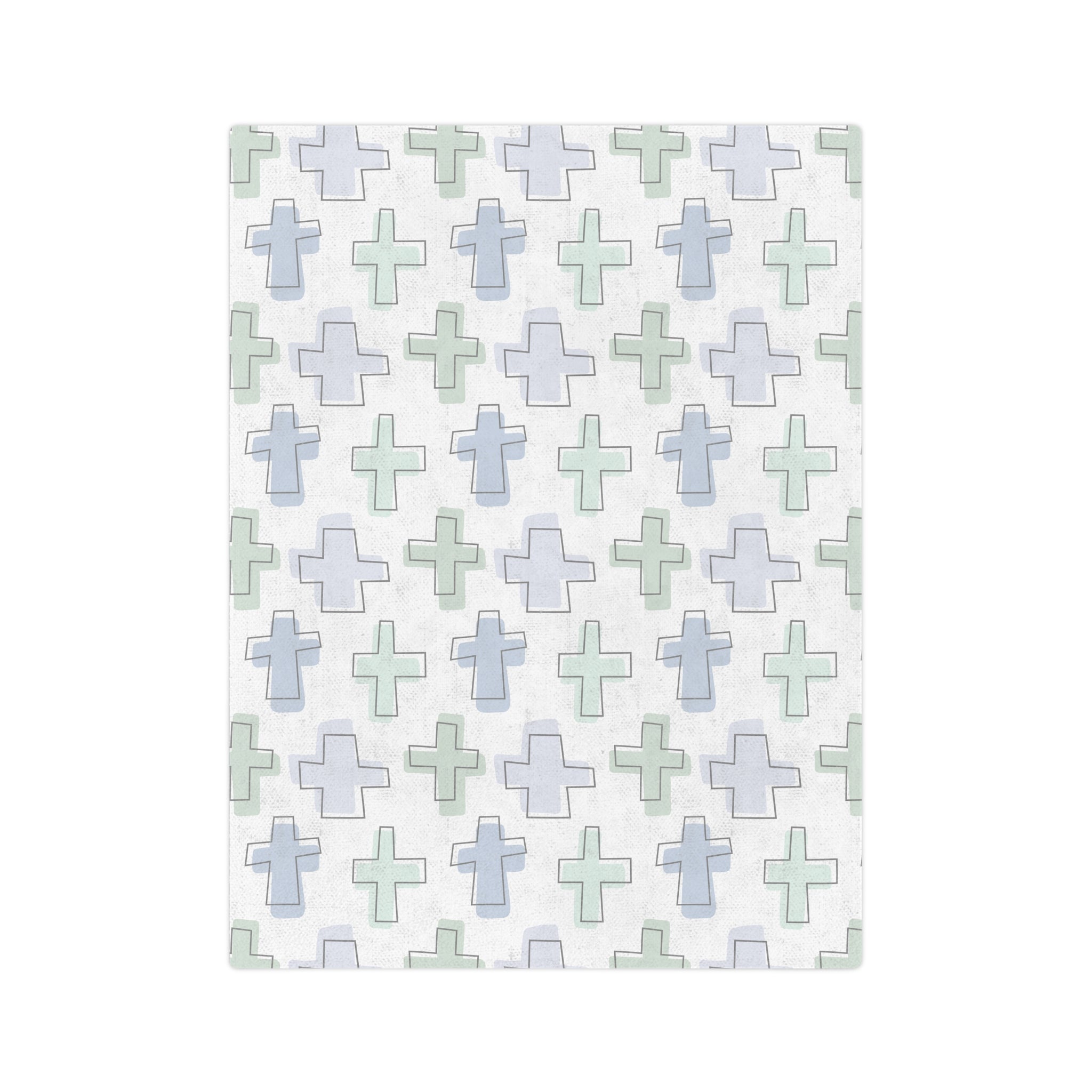 Rooted in Faith Minky Blanket