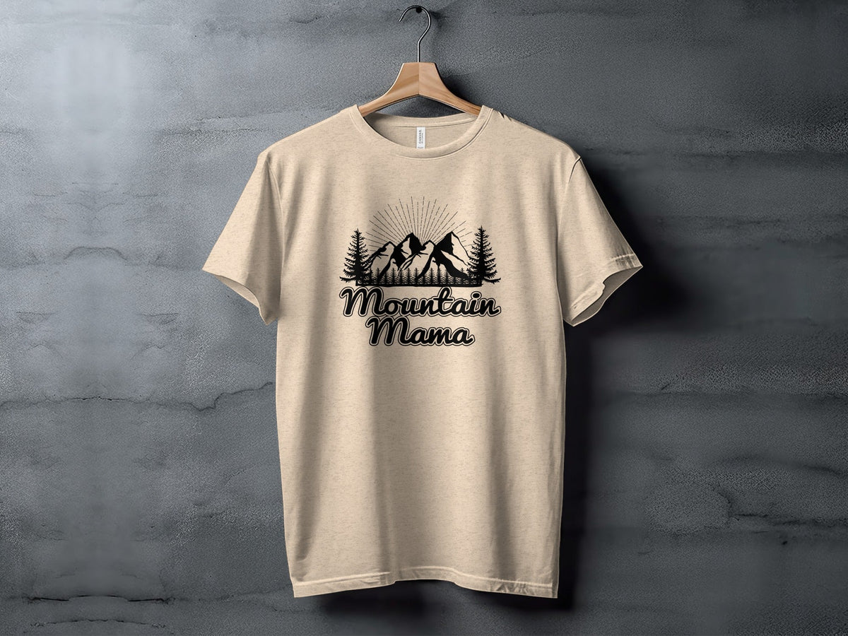 Mountain Mama Adventure Design Ideal Mother's Day T-Shirt