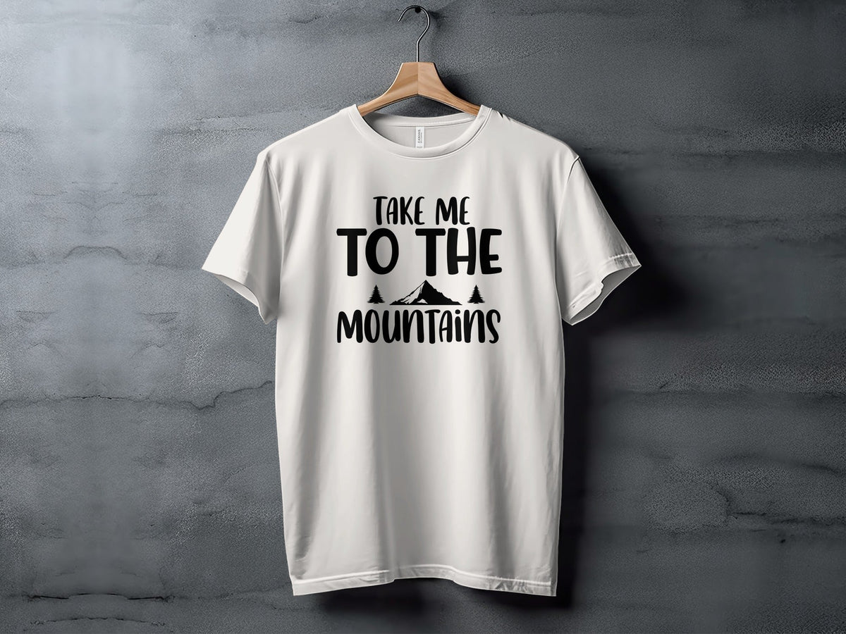 Take Me To The Mountains Adventure Lover Graphic T-Shirt