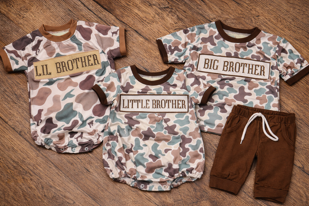 Big Brother Camo Smock Pant Set