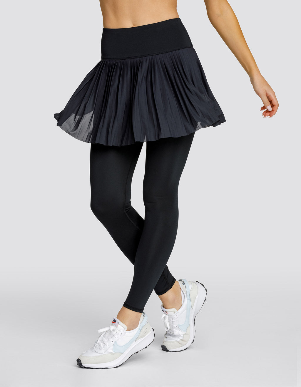 ALLEGRO HI-RISE SKIRTED LEGGING - ONYX