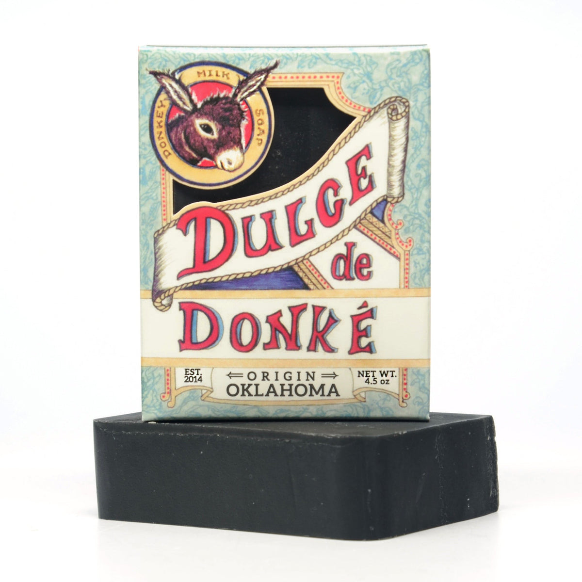 Donkey Milk Soap, Activated Charcoal 4.5 oz, PREORDER for NOVEMBER 20th