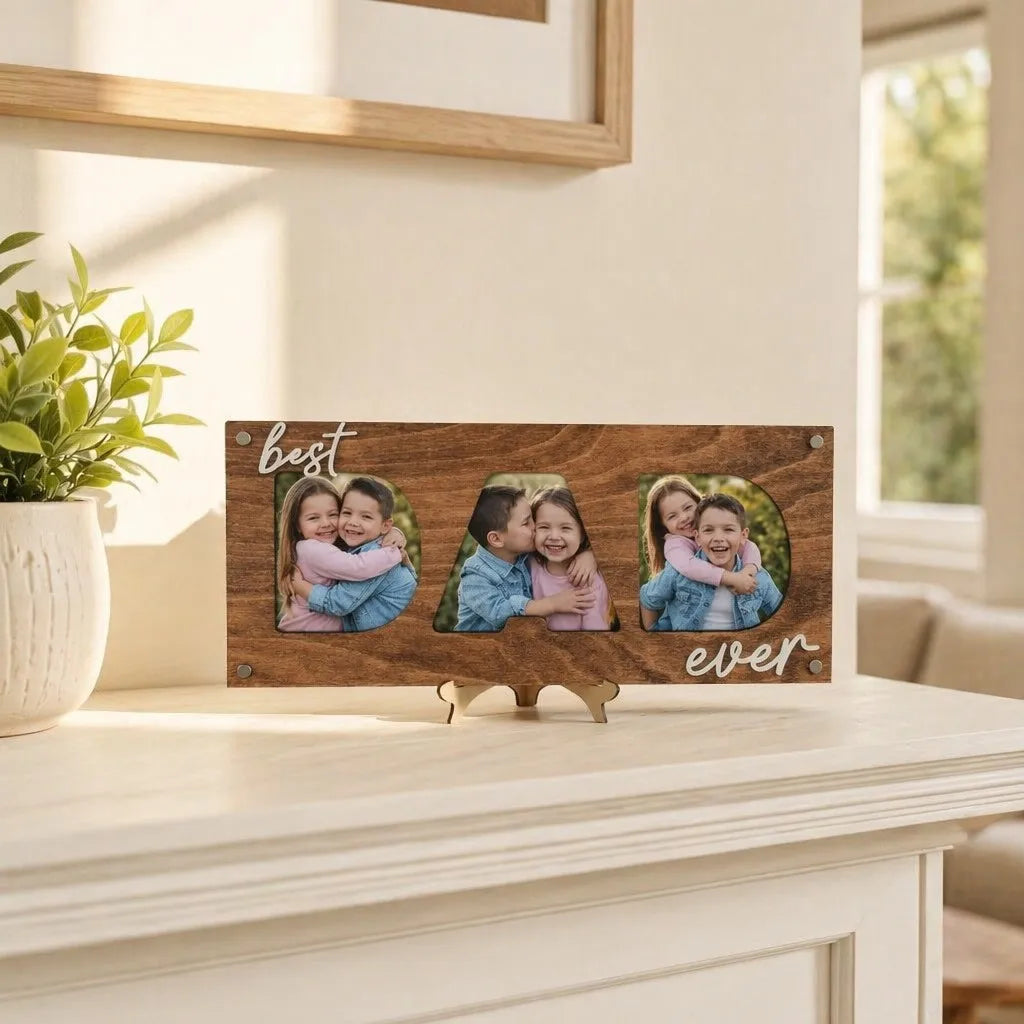 Best Dad Ever Picture Frame