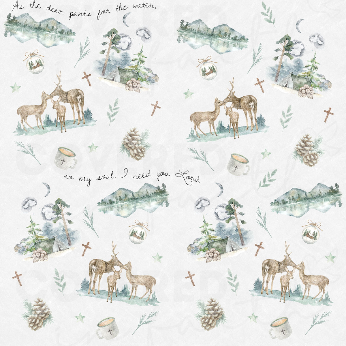 My Soul Longs Minky Blanket