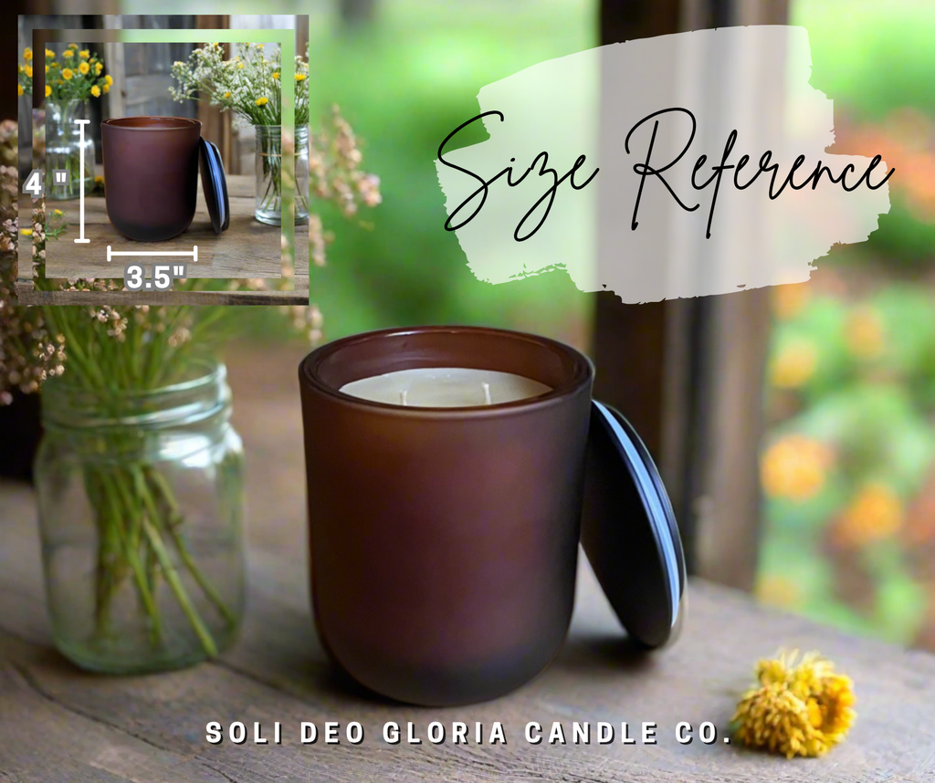 Log Cabin Beeswax Candle | Cozy Woodsy Fall & Winter Candle