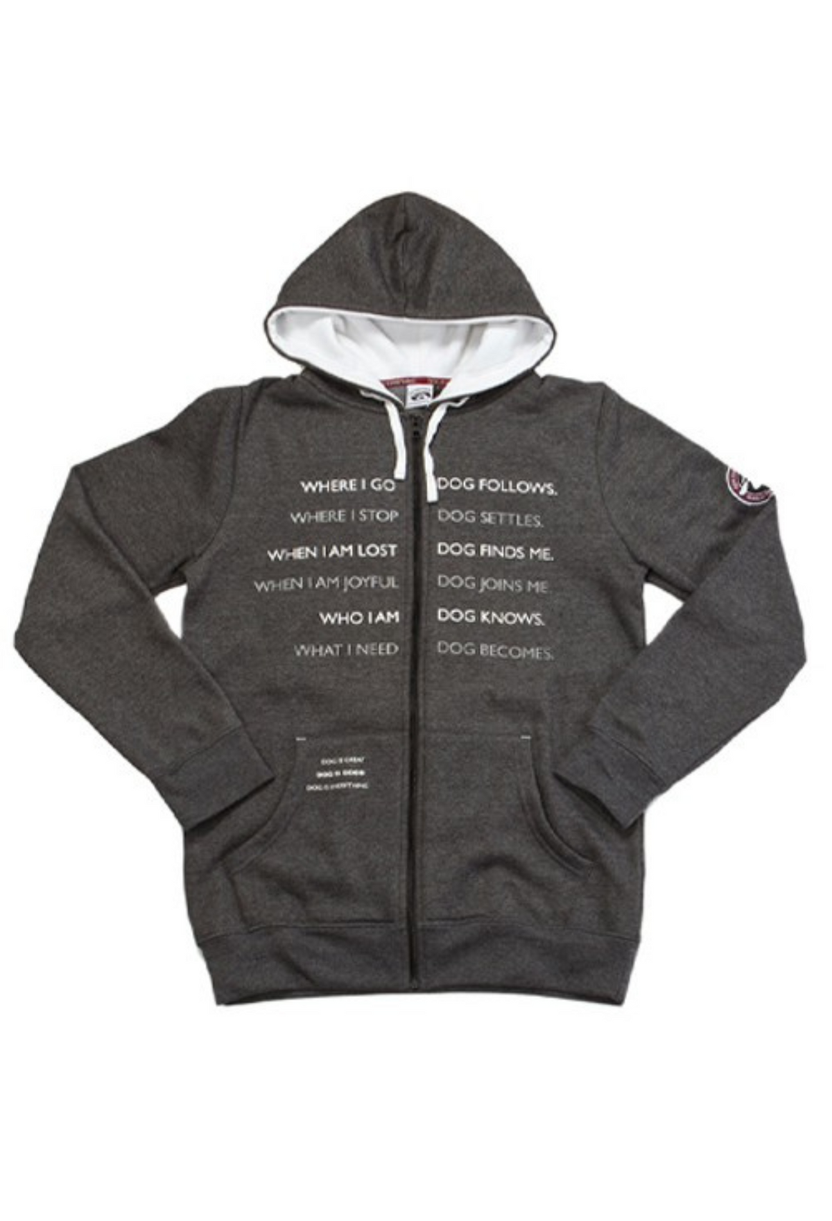 Zip Hoodie: Dog Codependent