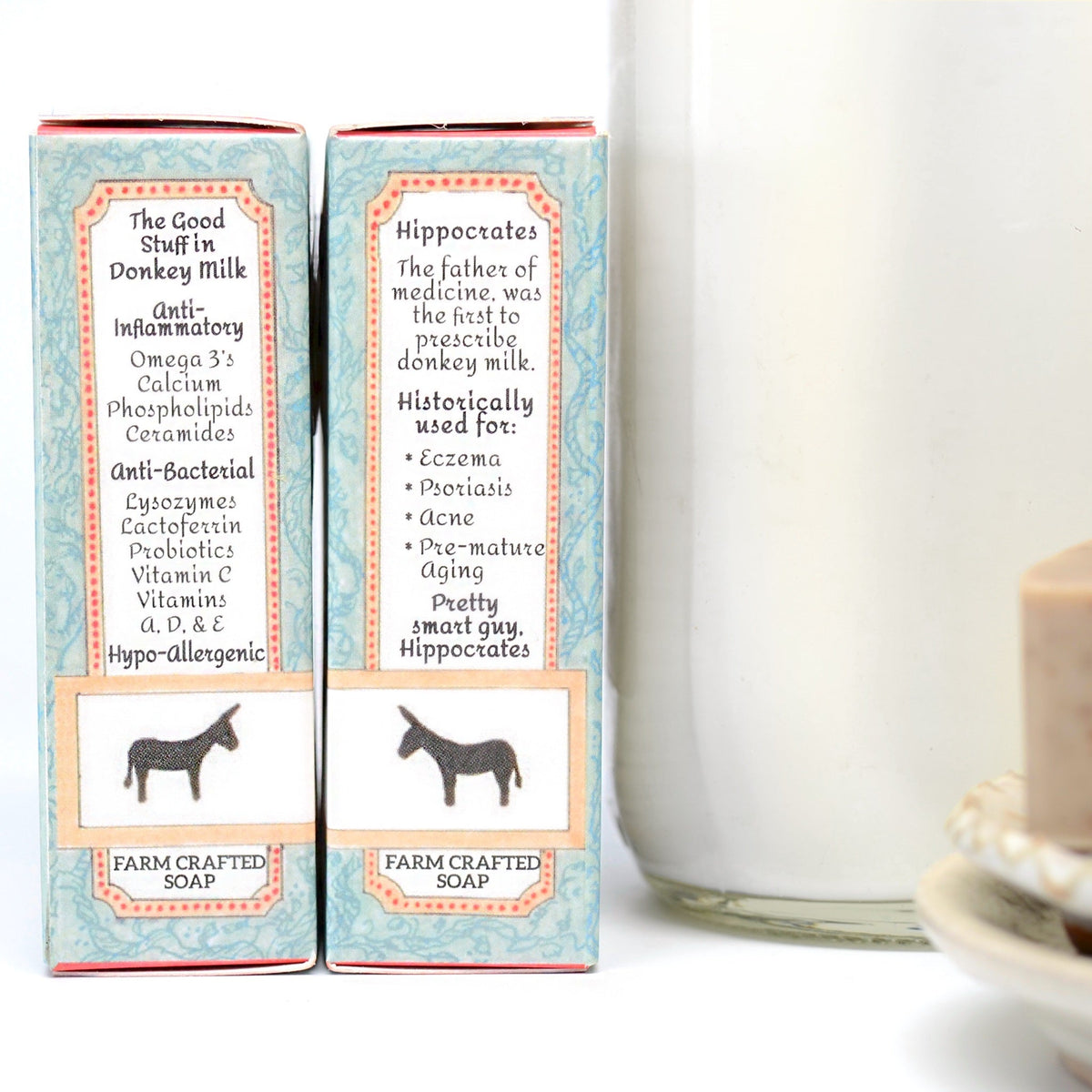 Donkey Milk Soap, Lavender 4.5 oz, PREORDER for OCTOBER 30th