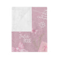 Personalized Bible is Our Compass Minky Blanket