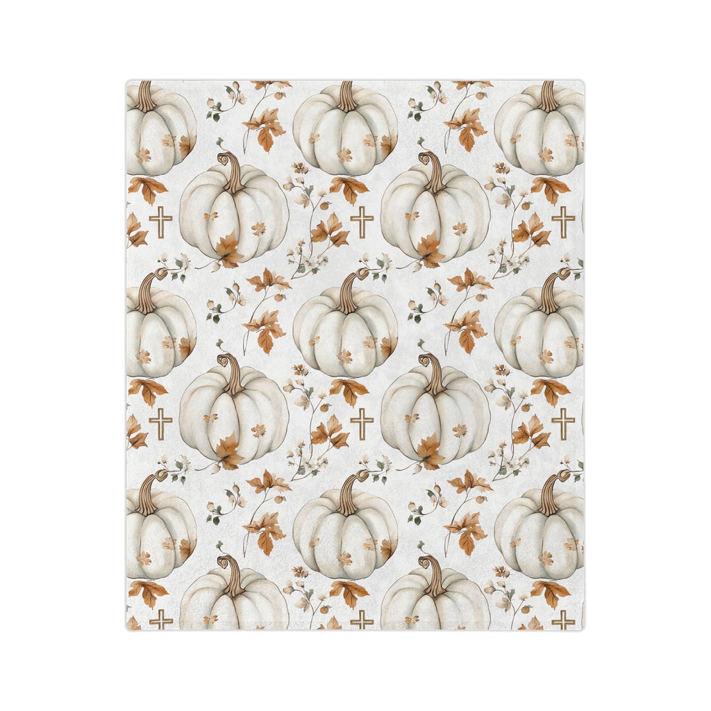 Faithful Harvest Minky Blanket