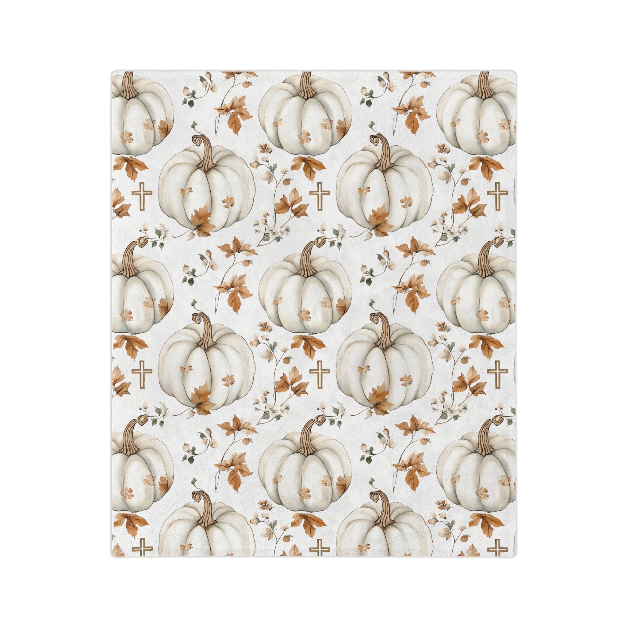 Faithful Harvest Minky Blanket