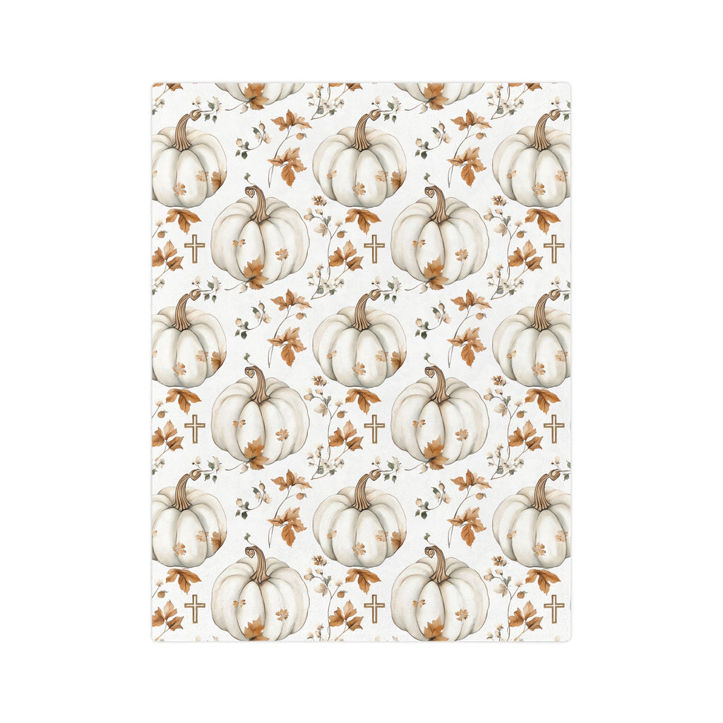 Faithful Harvest Minky Blanket