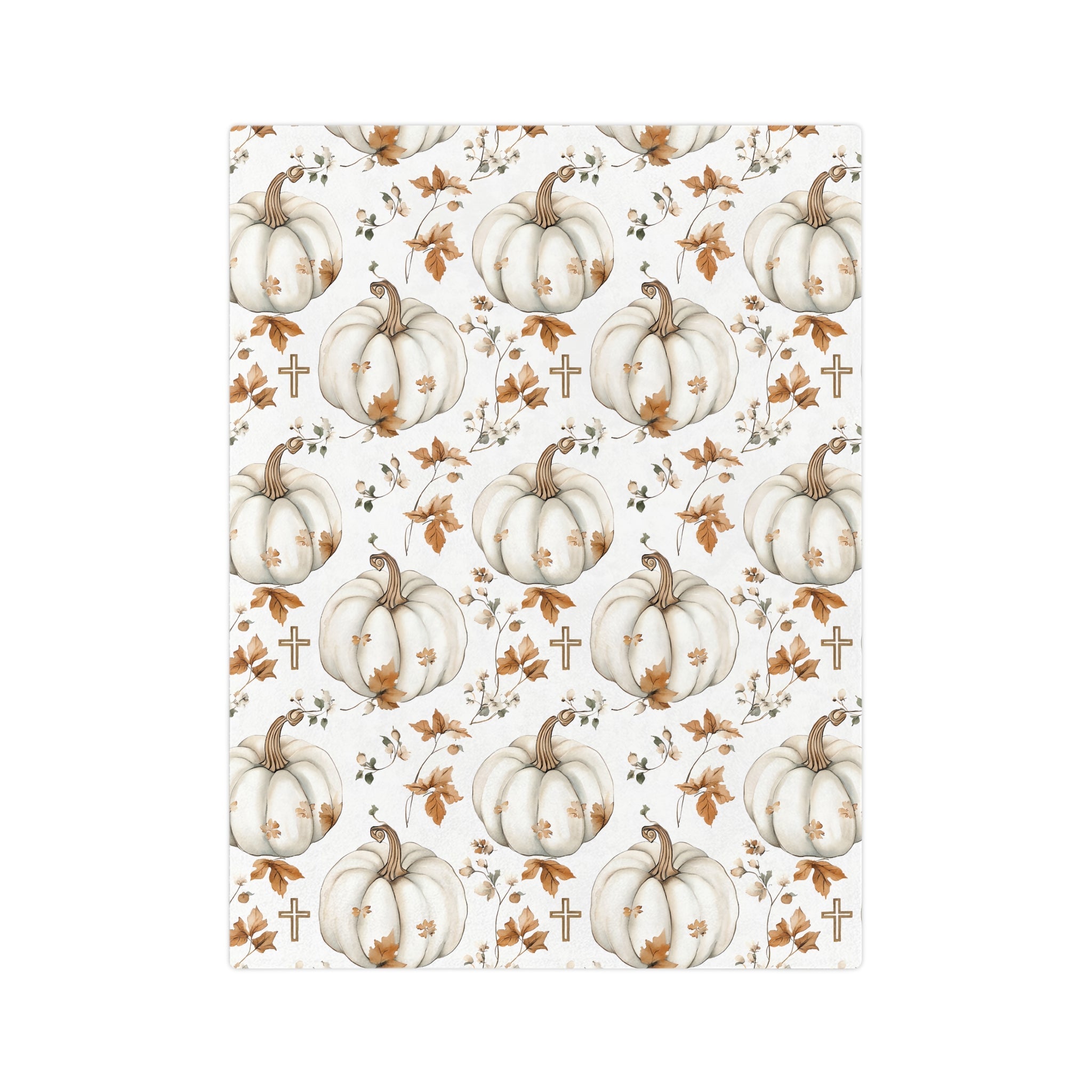 Faithful Harvest Minky Blanket