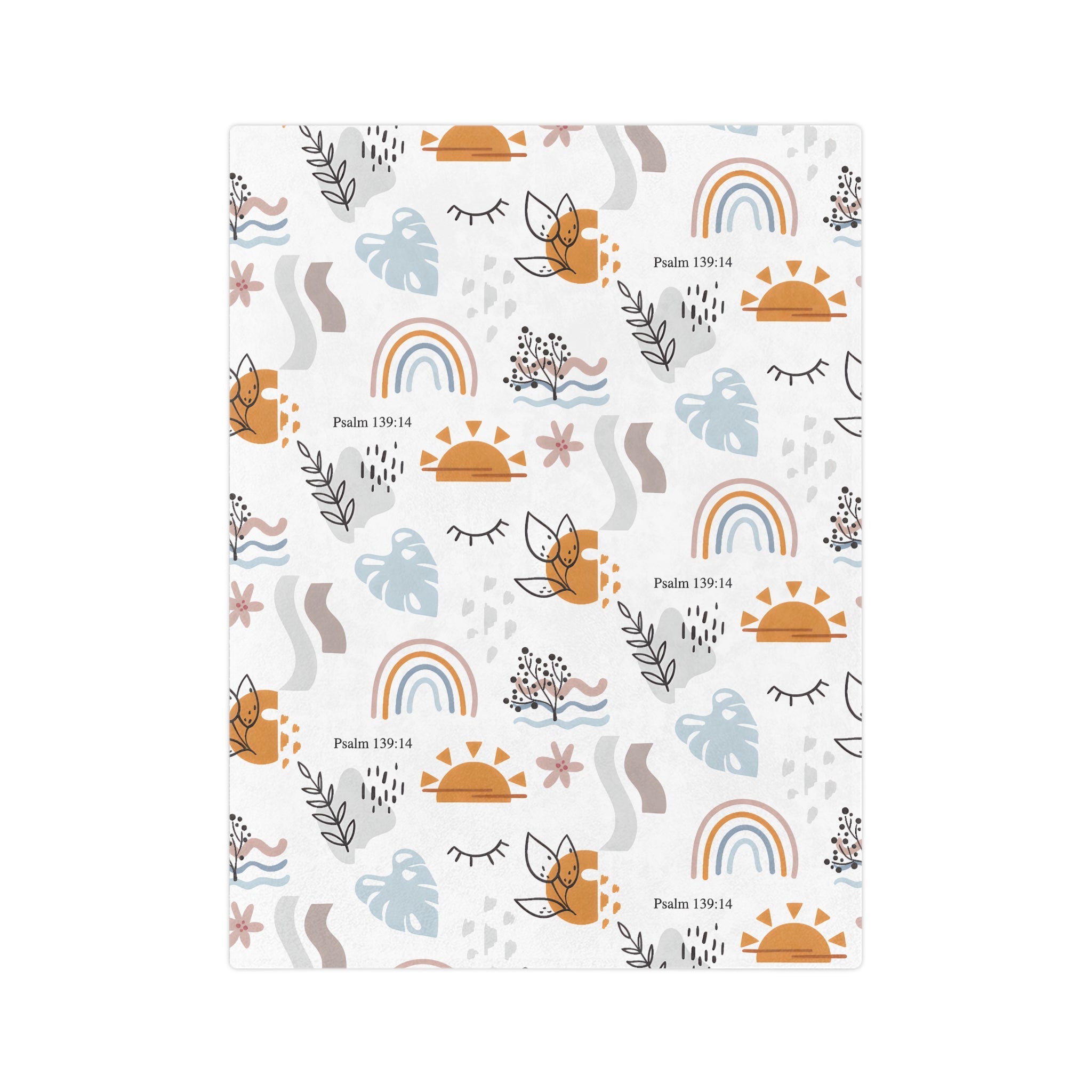 Fearfully and Wonderfully Made Fleece Blanket