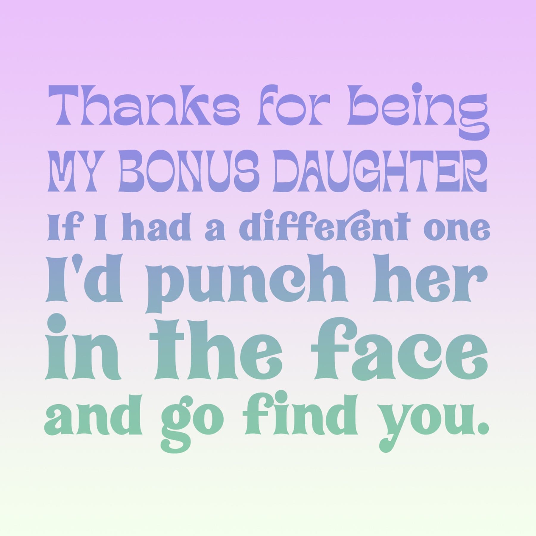 Stepdaughter Spa Gift Box