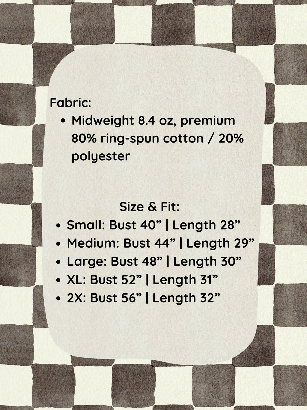 Retro Boo Faux Patchwork Graphic Crewneck Sweatshirt