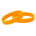 Gun Violence/Mass Shooting Orange Silicone Bracelet Wristbands