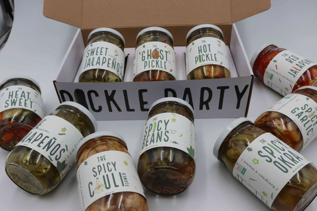 3-Jar Gift Box — Pickle Party Pack