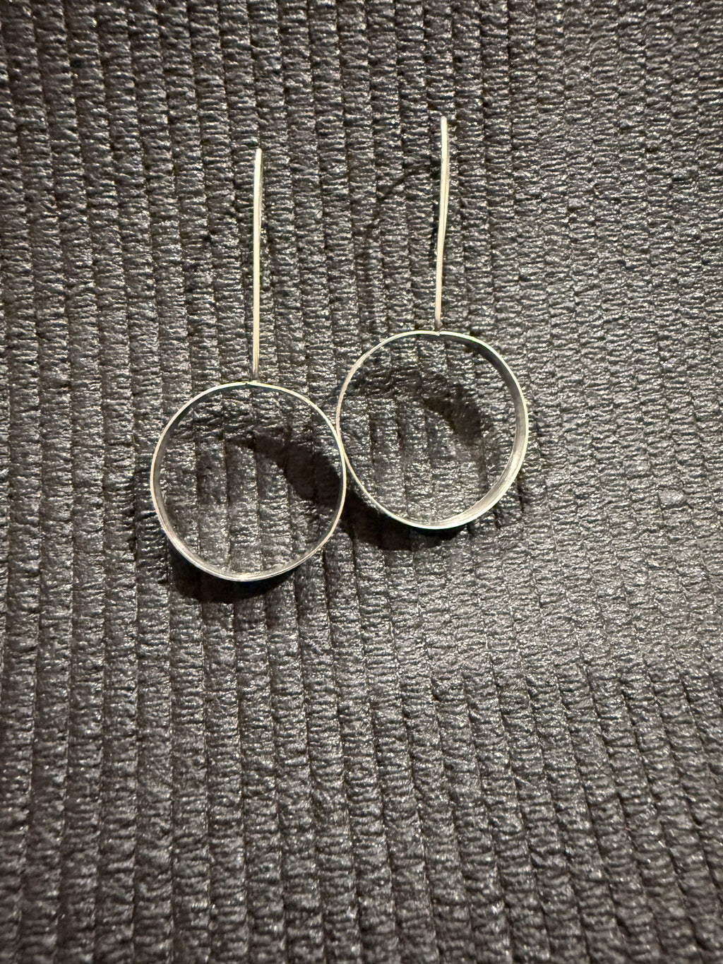 Sterling Silver Hoops | Minimalist Silver Earrings