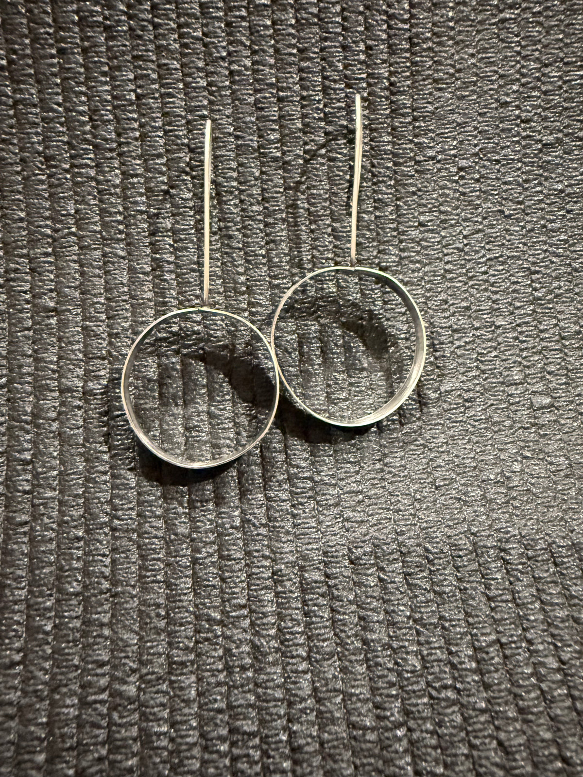 Sterling Silver Hoops | Minimalist Silver Earrings