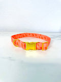 Peachy Raindrops Collar