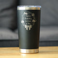 Probably Cat Hair In This - Insulated Coffee Tumbler Cup with Sliding Lid - Stainless Steel Insulated Mug - Funny Cat Gifts for Women & Men