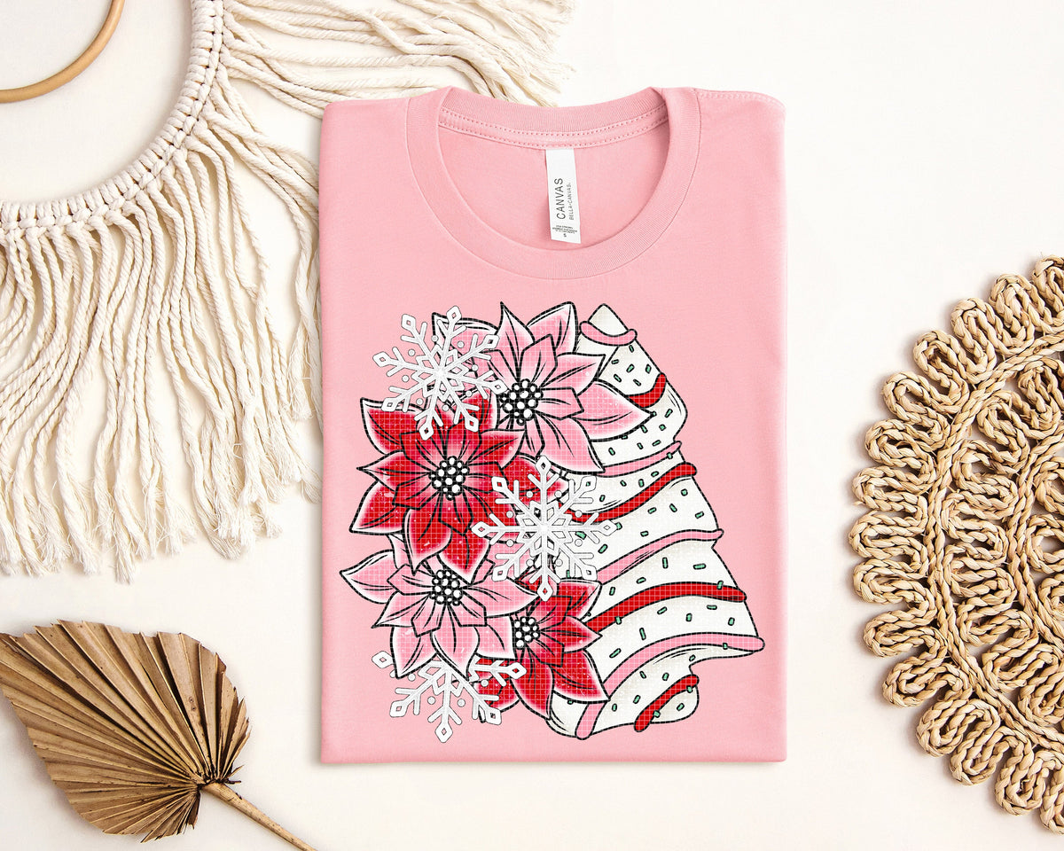 Christmas Tree Cake Graphic Tee