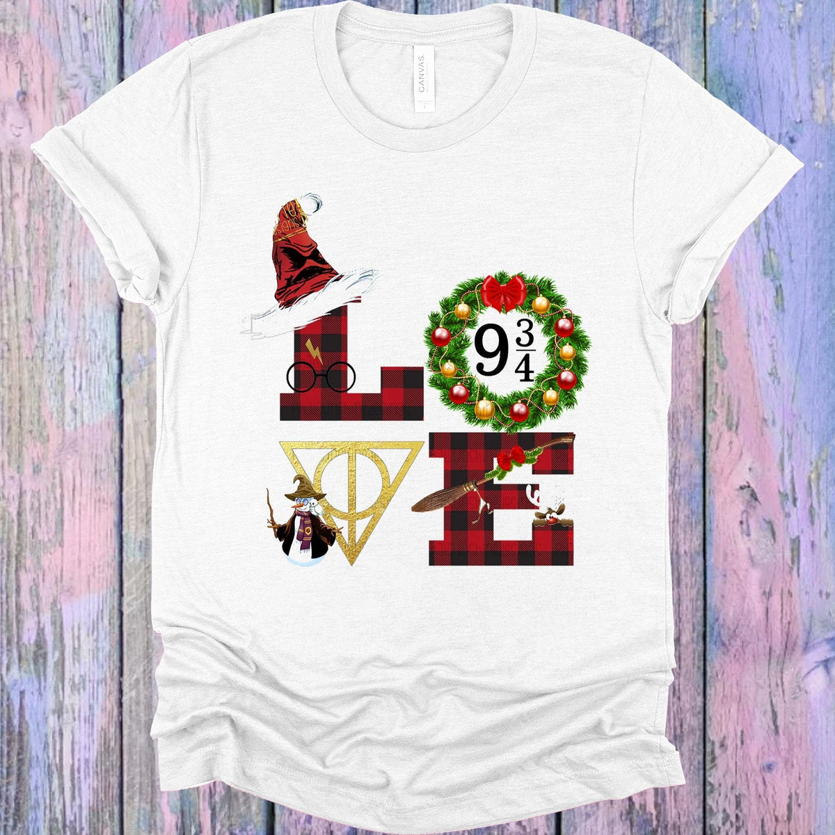 Love HP Christmas Graphic Tee