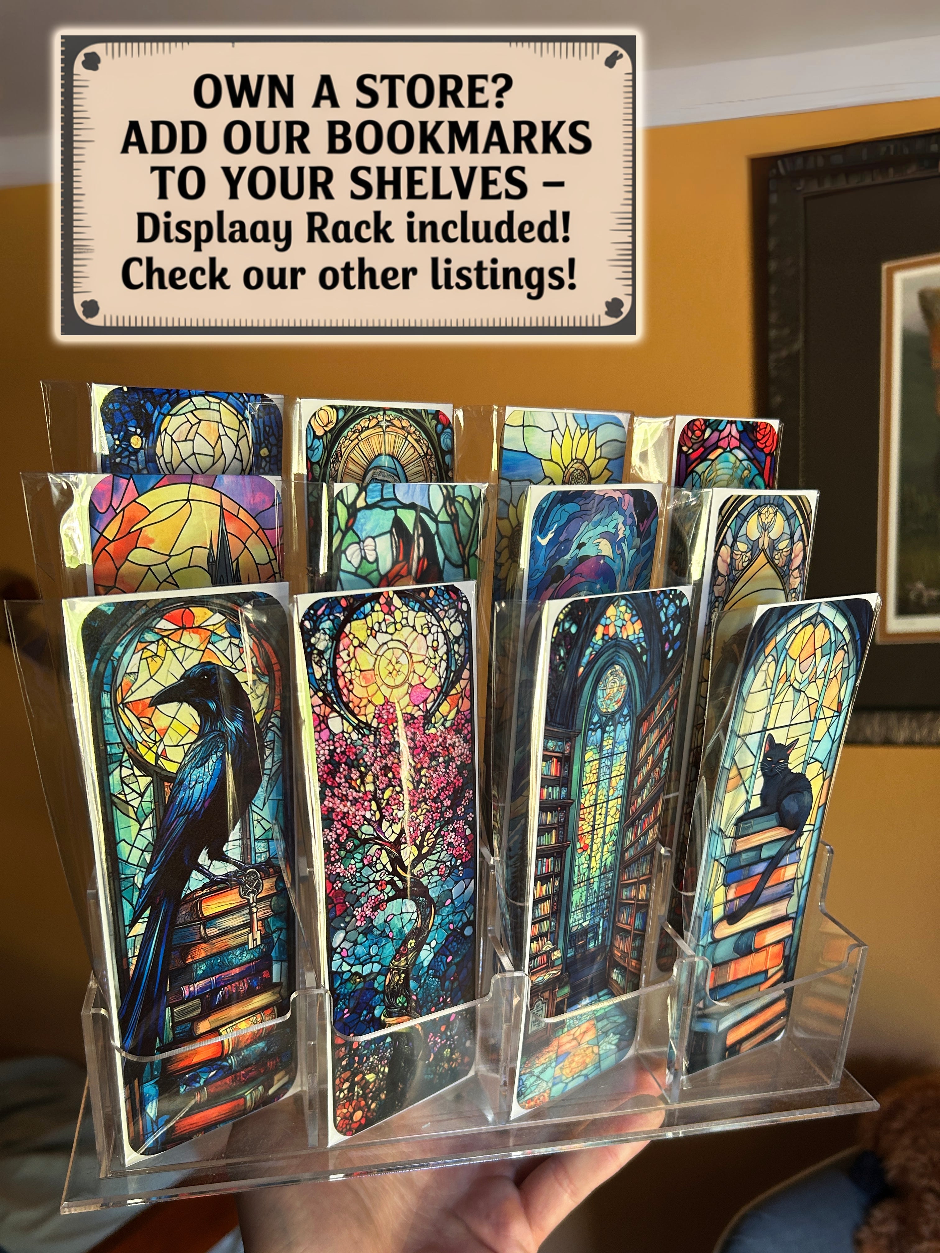 Gothic Graveyard Bookmark - Spooky Dark Academia Book Accessory, Haunted Cemetery Art, Horror Gift for Book Lovers, Halloween Aesthetic